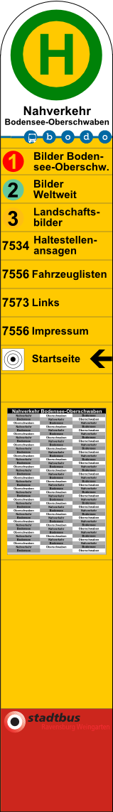 Nahverkehr Bodensee-Oberschwaben Stele